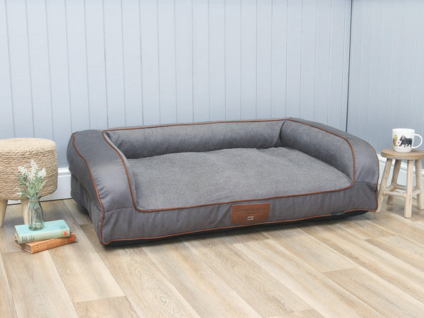 Ashurst Dog Sofa Bed - Fossil, Large