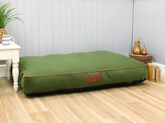 Oaklands Water-Resistant Dog Mattress - Chive, XX-Large