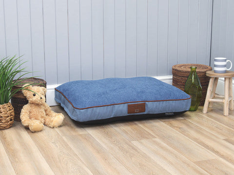 Holbury Dog Mattress - Blue Yonder, Medium