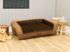 Heritage Dog Sofa Bed - Chocolate, Medium (Factory Second)