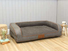 Holbury Dog Sofa Bed - Charcoal, Large