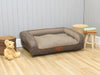 Holbury Dog Sofa Bed - Cinder, Medium