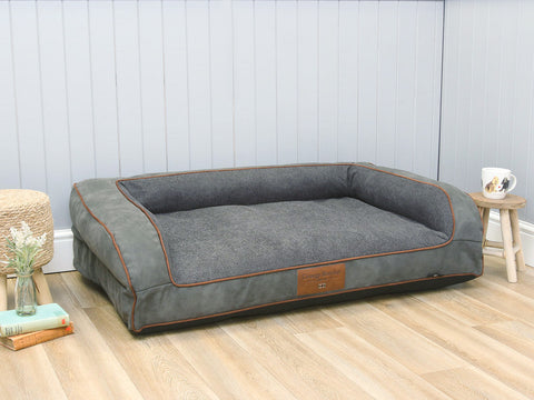 Holbury Dog Sofa Bed - Ironstone, Large