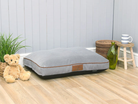 Savile Dog Mattress - Mason's Grey, Medium