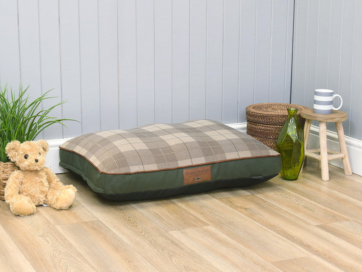 Heritage Dog Mattress - Emerald, Medium