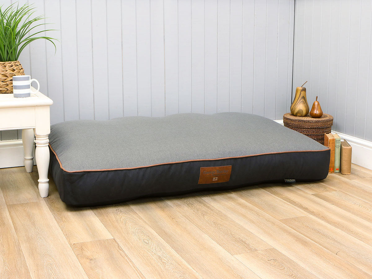 Beckley Dog Mattress - Midnight / Dove, XX-Large