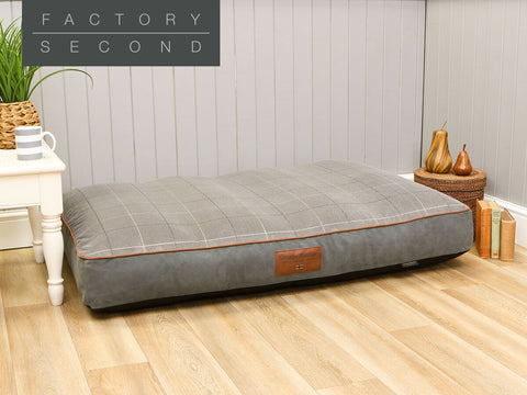 Heritage Dog Mattress - Charcoal, XX-Large (Factory Second)