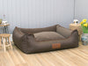 Savile Orthopaedic Walled Dog Bed - Tanner's Brown, X-Large