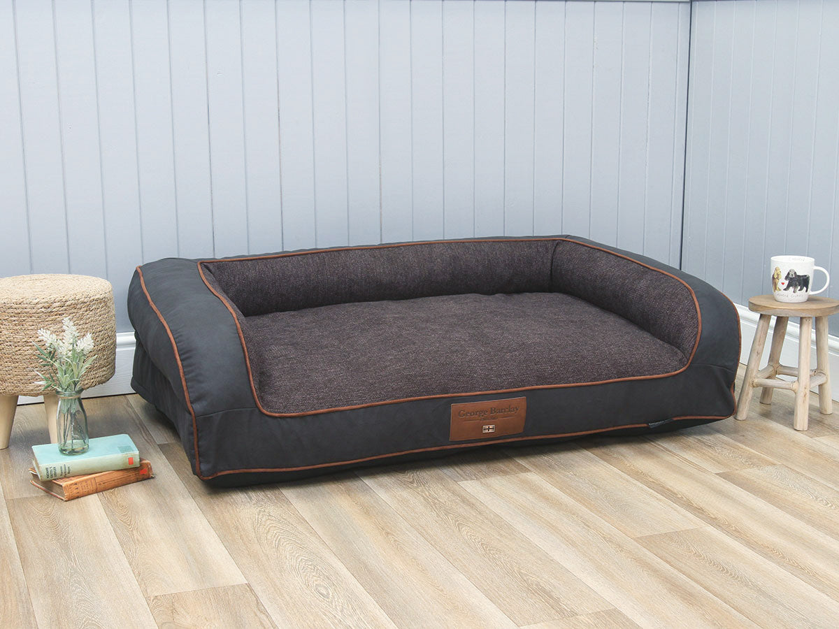 Beckley Dog Sofa Bed - Hickory, Large