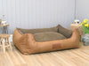 Minstead Orthopaedic Walled Dog Bed - Caramel, X-Large