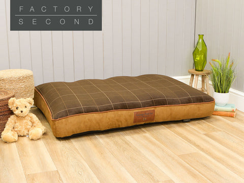 Heritage Dog Mattress - Tan, X-Large (Factory Second)