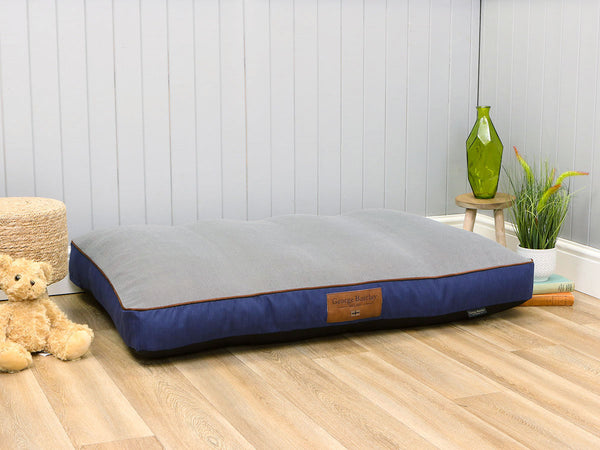 Savile Dog Mattress - Mariner's Blue, X-Large