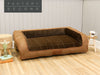 Heritage Dog Sofa Bed - Chocolate, Large (Factory Second)