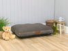 Beckley Dog Mattress - Taupe / Chestnut, Medium