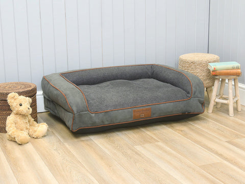 Holbury Dog Sofa Bed - Ironstone, Medium