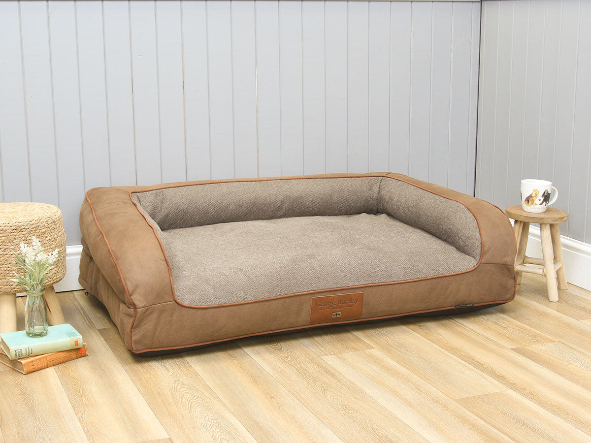 Holbury Dog Sofa Bed - Caramel, Large