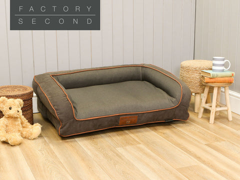 Beckley Dog Sofa Bed - Charcoal, Medium (Factory Second)