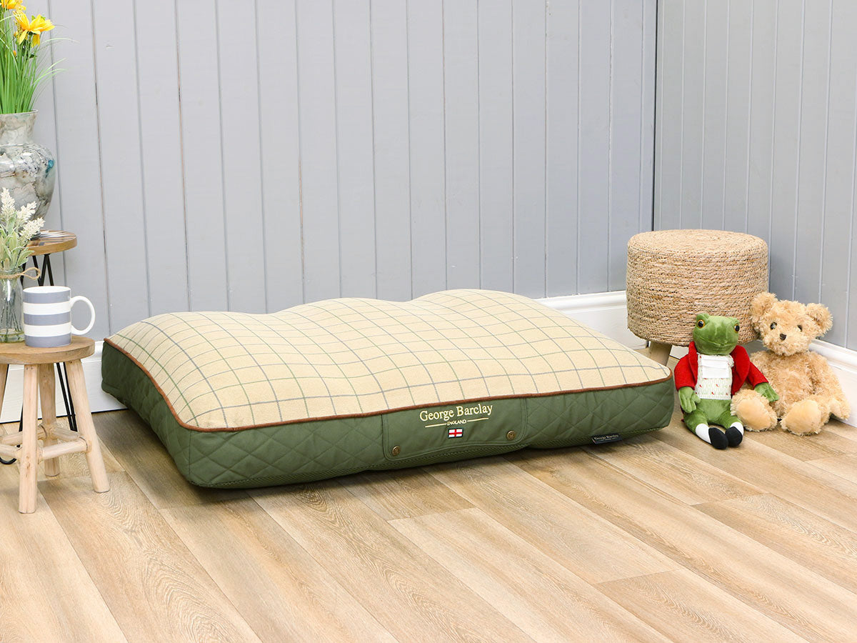 Country Dog Mattress - Olive Green, Large