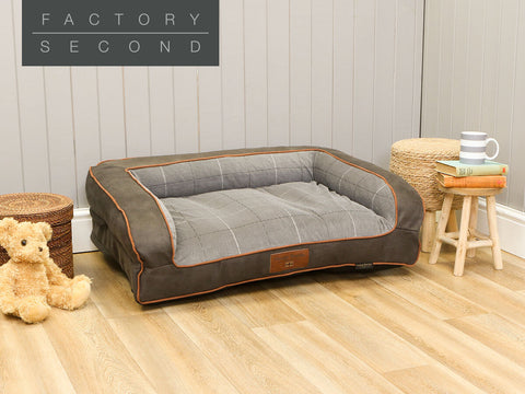 Heritage Dog Sofa Bed - Liquorice, Medium (Factory Second)