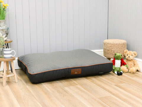 Beckley Dog Mattress - Midnight / Dove, Large