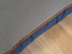 Savile Dog Mattress - Mariner's Blue, Medium
