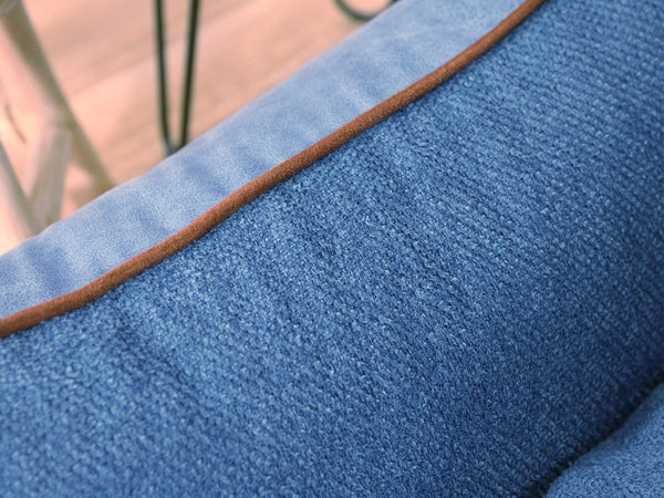 Holbury Orthopaedic Walled Dog Bed - Blue Yonder, Medium