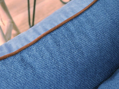 Holbury Orthopaedic Walled Dog Bed - Blue Yonder, Medium