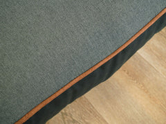 Beckley Dog Mattress - Midnight / Dove, XX-Large