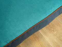 Beckley Dog Mattress - Aquamarine, X-Large