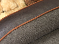 Ashurst Dog Sofa Bed - Walnut, Medium