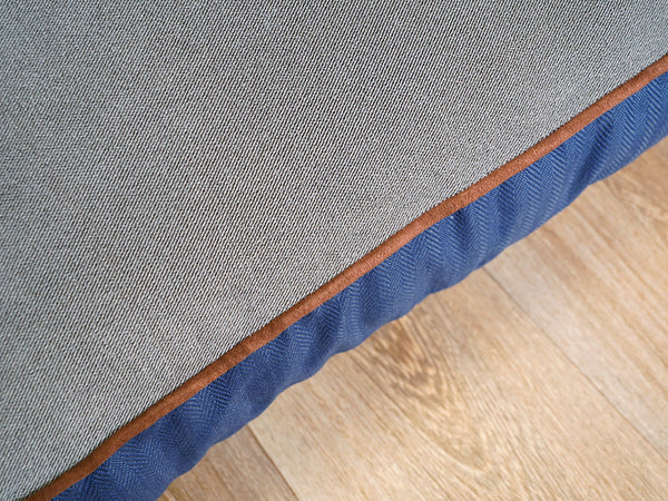 Savile Dog Mattress - Mariner's Blue, Large