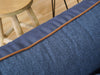 Hythe Orthopaedic Walled Dog Bed - Denim, X-Large