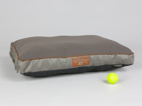 Beckley Dog Mattress - Taupe / Chestnut, Medium