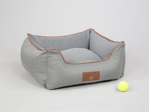 Savile Orthopaedic Walled Dog Bed - Mason's Grey, Small