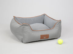 Savile Orthopaedic Walled Dog Bed - Mason's Grey, Small