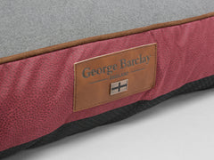 Hursley Dog Mattress - Cabernet / Ash, Medium