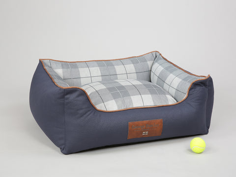 Heritage Orthopaedic Walled Dog Bed - Saphire, Medium