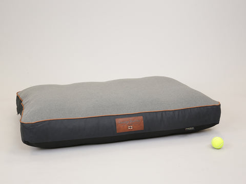 Beckley Dog Mattress - Midnight / Dove, X-Large