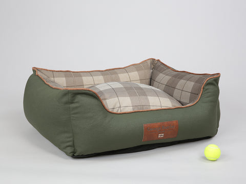 Heritage Orthopaedic Walled Dog Bed - Emerald, Medium