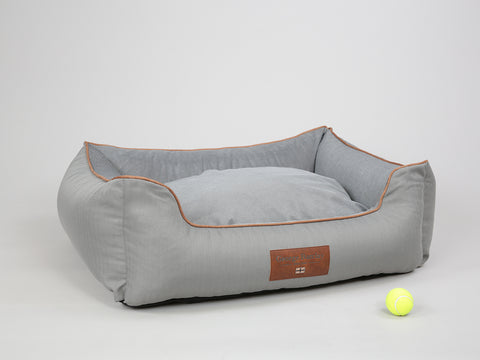 Savile Orthopaedic Walled Dog Bed - Mason's Grey, Large