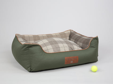 Heritage Orthopaedic Walled Dog Bed - Emerald, Large