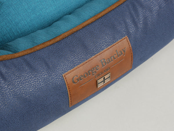 Beckley Orthopaedic Walled Dog Bed - Aquamarine, Medium