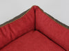 Beckley Orthopaedic Walled Dog Bed - Mahogany / Cherry, Small