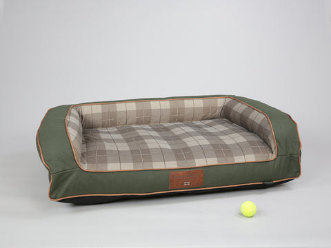 Heritage Dog Sofa Bed - Emerald, Large