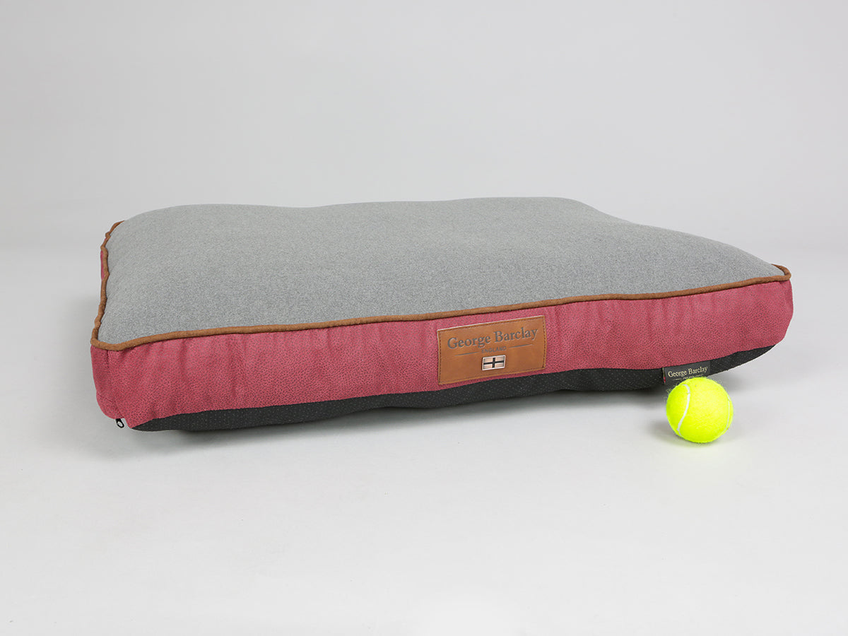 Hursley Dog Mattress - Cabernet / Ash, Medium
