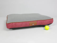 Hursley Dog Mattress - Cabernet / Ash, Medium