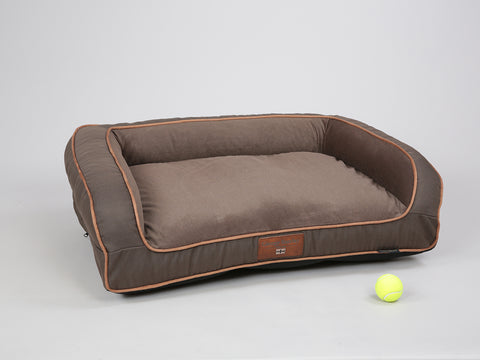 Savile Dog Sofa Bed - Tanner's Brown, Medium