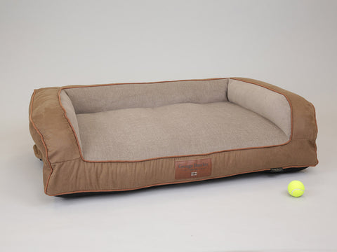 Exbury Dog Sofa Bed - Chocolate, Large