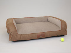 Exbury Dog Sofa Bed - Chocolate, Large