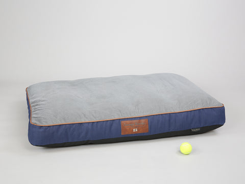 Savile Dog Mattress - Mariner's Blue, X-Large